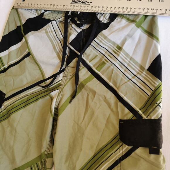 G snap Mens Swimming Trunks size 31, Green , Swim Shorts - Picture 2 of 8